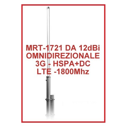 Antenna MRT-1721 Omnidir. 12dBi FOR 3G HSPA+ LTE1800Mhz